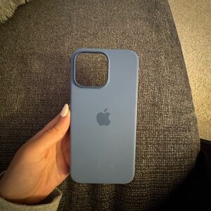 Apple Soft-Touch Blue Silicone iPhone Case